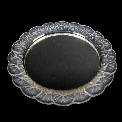 LALIQUE CRYSTAL VANITY MIRRORED