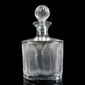 LALIQUE CRYSTAL WHISKEY DECANT