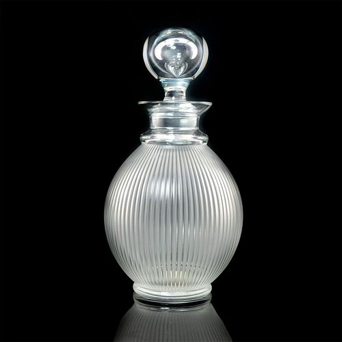 LALIQUE CRYSTAL WINE DECANTER,