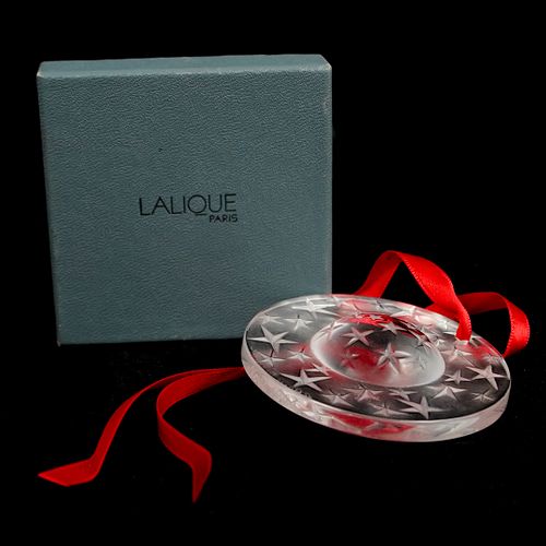 LALIQUE CYSTAL ORNAMENTDESCRIPTION: