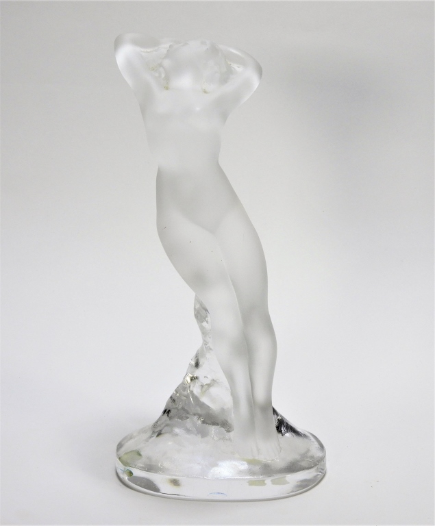 LALIQUE DANSEUSE GLASS SCULPTURE