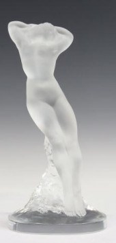 LALIQUE DANSEUSE NUDE FEMALE C