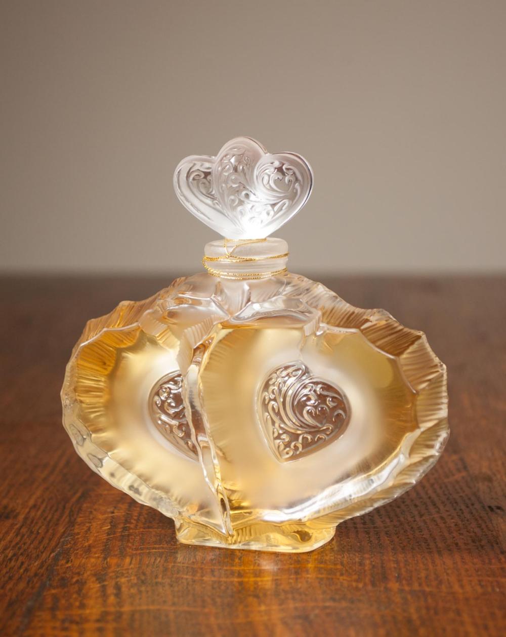 LALIQUE "DEUX COEURS" CRYSTAL