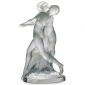 LALIQUE "DEUX DANSEUSES" CRYST