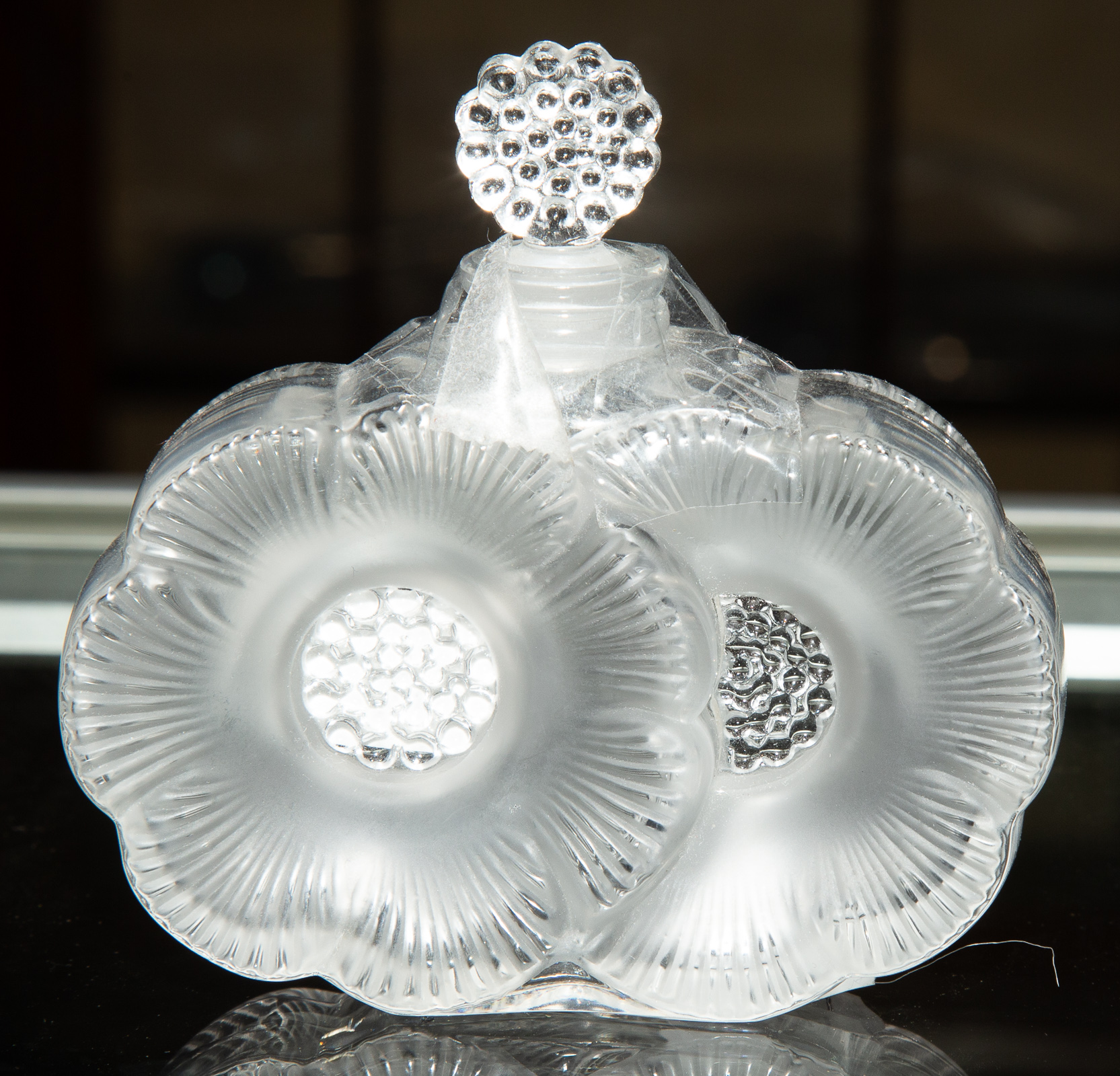 LALIQUE DEUX FLEURS CRYSTAL PERFUME