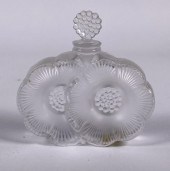 LALIQUE “DEUX FLEURS” TWO FLOW