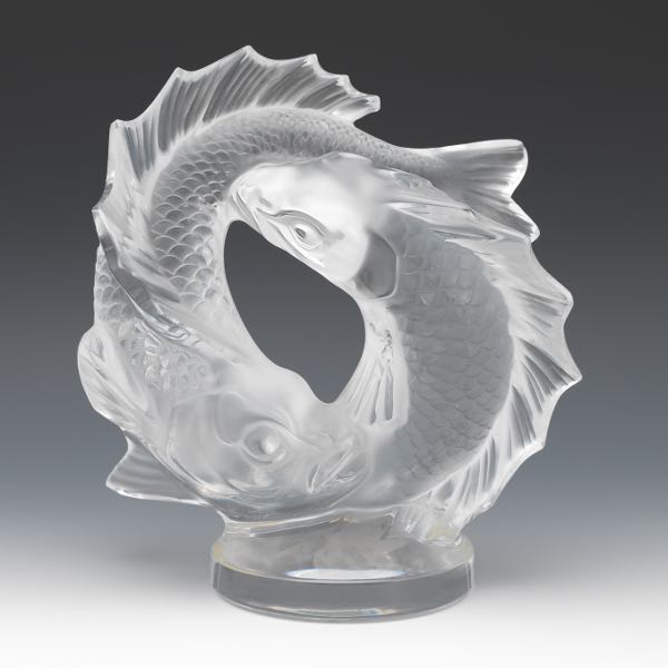 LALIQUE" DEUX POISSONS"