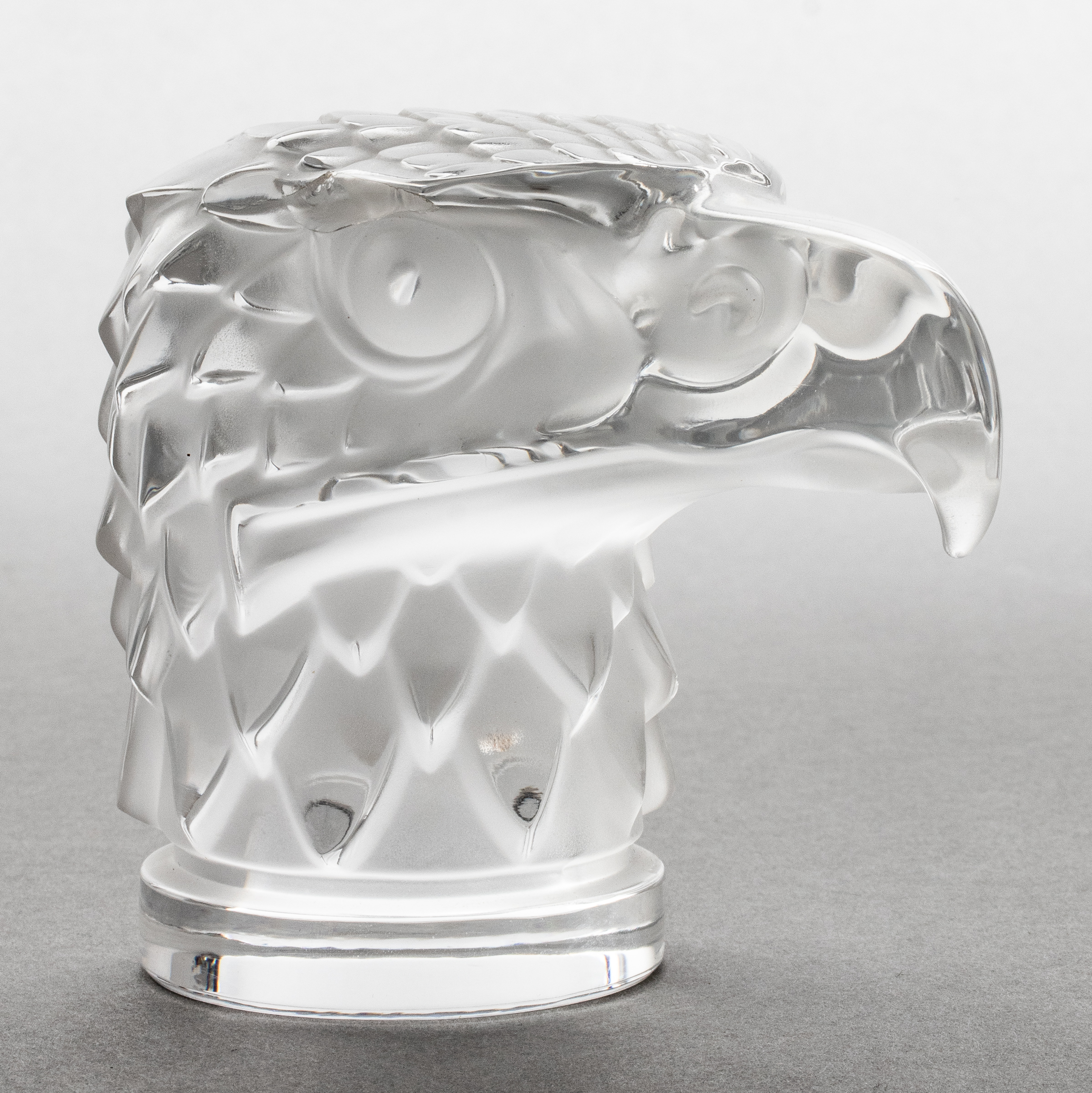 LALIQUE "EAGLE" FROSTED ART GLASS