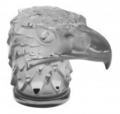LALIQUE EAGLE HEAD CAR MASCOT