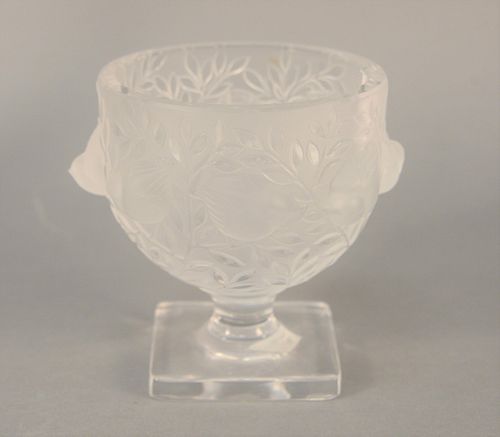 LALIQUE "ELISABETH" FROSTED CRYSTAL