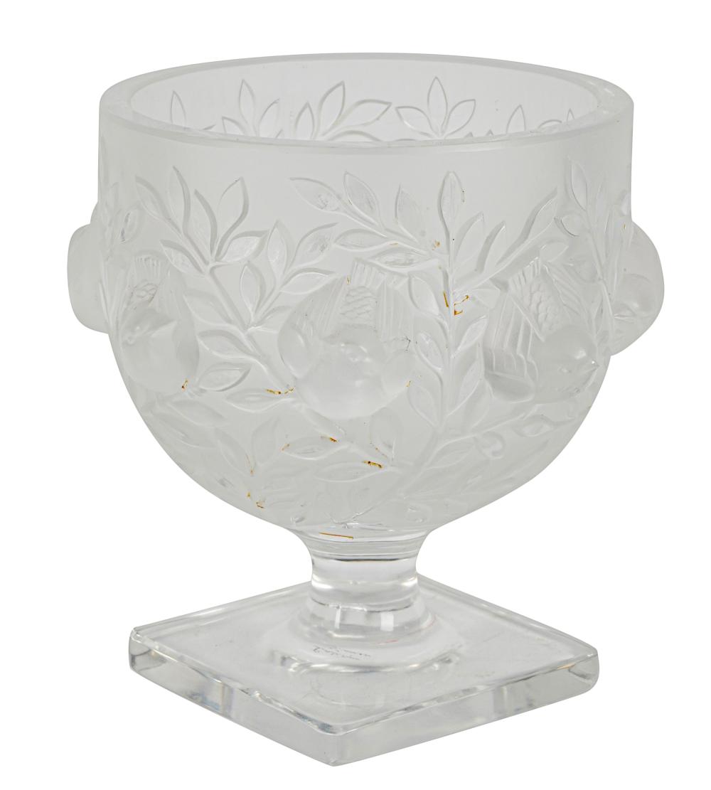 LALIQUE ELISABETH GLASS VASELalique
