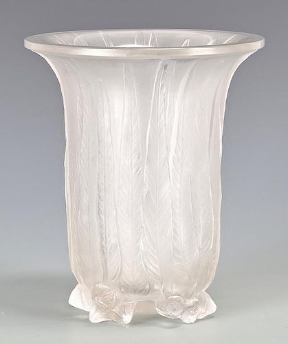 LALIQUE EUCALYPTUS VASERene Lalique
