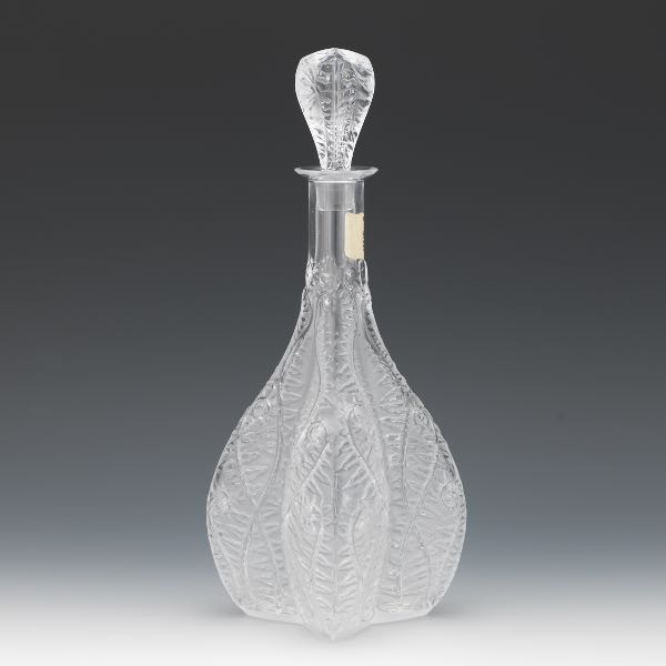 LALIQUE "FERN" QUATREFOIL CRYSTAL