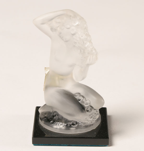 Lalique "Floreal" frosted glass