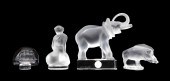 LALIQUE, FOUR PAPERWEIGHTS INC