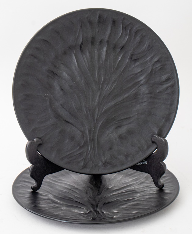 LALIQUE FRANCE BLACK FROSTED