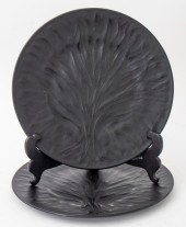 LALIQUE FRANCE BLACK FROSTED C