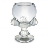 LALIQUE FRANCE CENTERPIECE VAS
