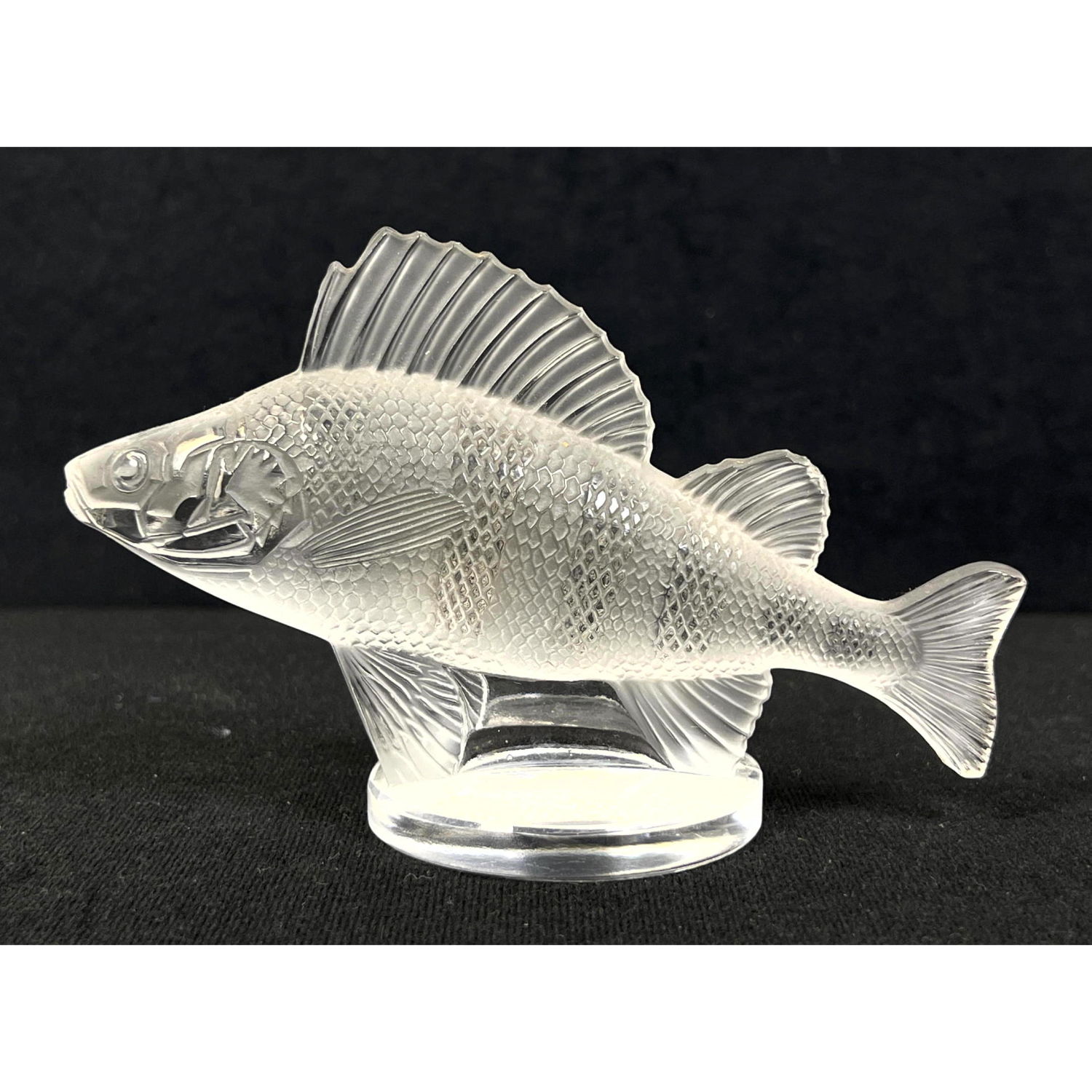 LALIQUE France Crystal Figural Fish