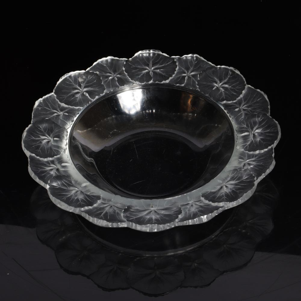 LALIQUE FRANCE CRYSTAL HONFLEUR