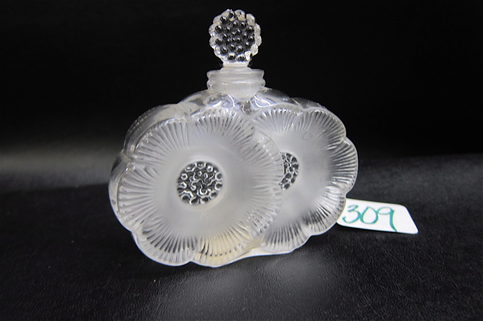 LALIQUE FRANCE CRYSTAL PERFUME: