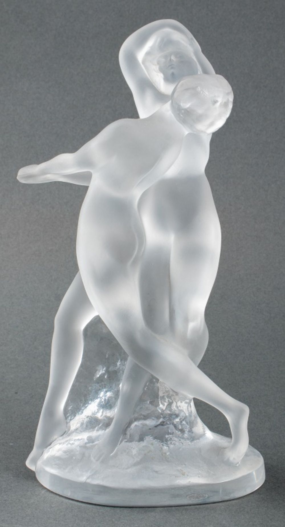 LALIQUE FRANCE "DEUX DANSEUSES"