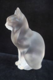 LALIQUE FRANCE FROSTED CRYSTAL