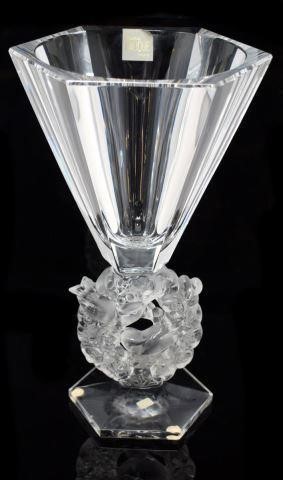 LALIQUE, FRANCE 'MESANGES' ART