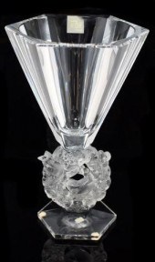 LALIQUE, FRANCE 'MESANGES' ART