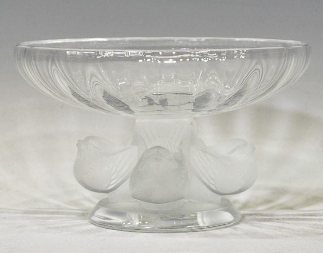 LALIQUE FRANCE 'NOGENT' CRYSTAL