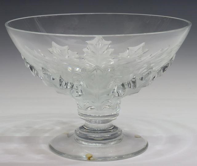 LALIQUE FRANCE 'OLONNE' CRYSTAL