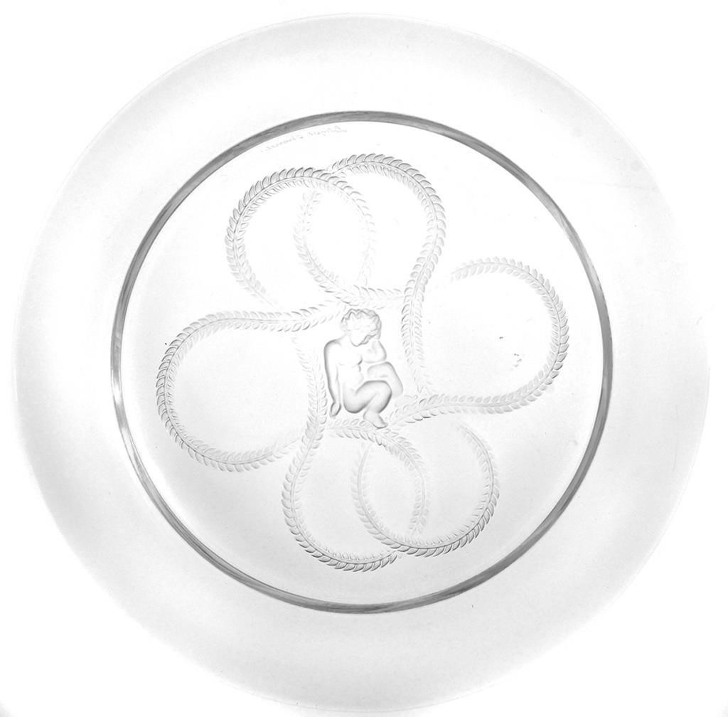 LALIQUE FRANCE OLYMPE INTAGLIO