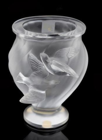 LALIQUE, FRANCE 'ROSINE' ART