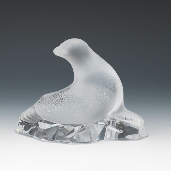 LALIQUE FRANCE SEAL CRYSTAL