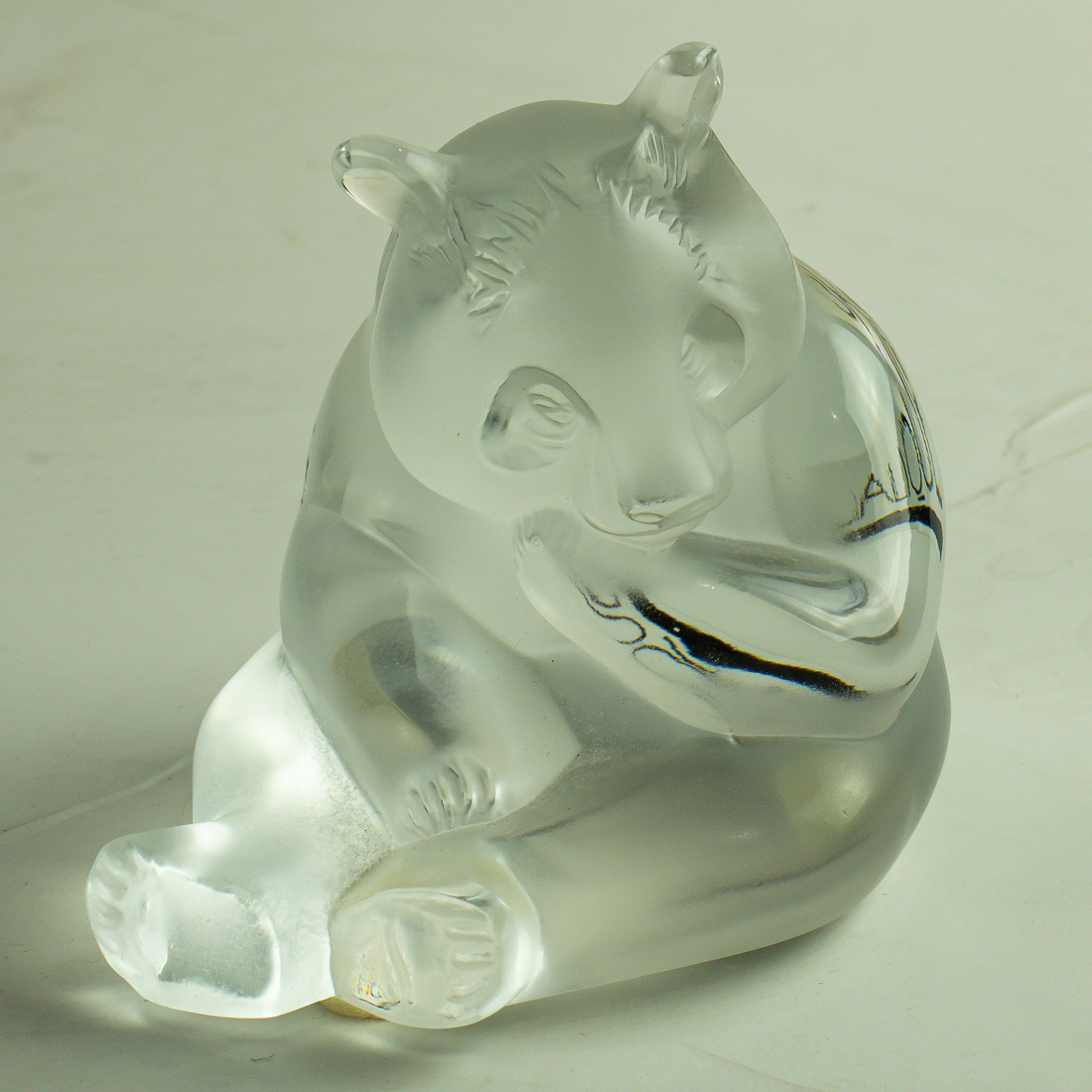 LALIQUE FROSTED AND CLEAR GLASS