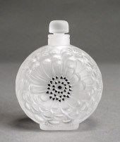 LALIQUE FROSTED CRYSTAL 'DAHLI