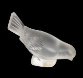 Lalique frosted crystal "Moine