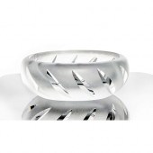 LALIQUE FROSTED CRYSTAL OVAL B