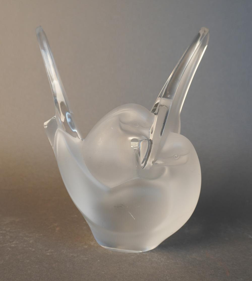 LALIQUE FROSTED CRYSTAL ‘SYLVIE’