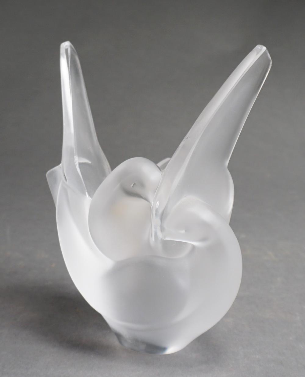 LALIQUE FROSTED GLASS 'SYLVIE'