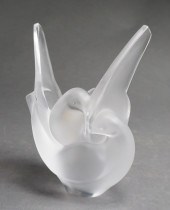 LALIQUE FROSTED GLASS 'SYLVIE'