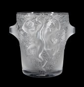 LALIQUE "GANYMEDE" CRYSTAL CHA