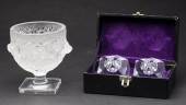 LALIQUE GLASS ELIZABETH VASE &