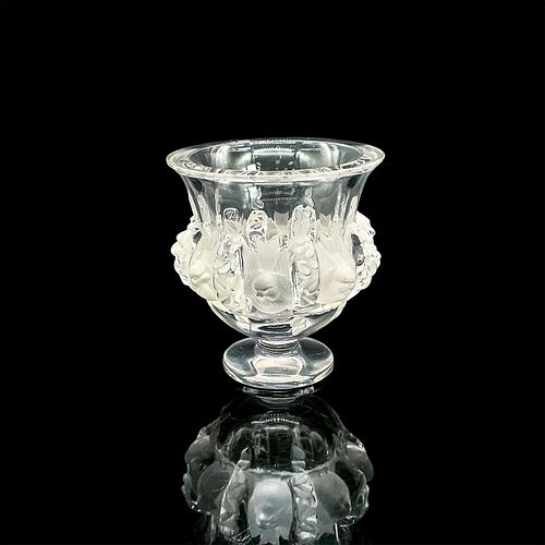 LALIQUE GLASS VASE,