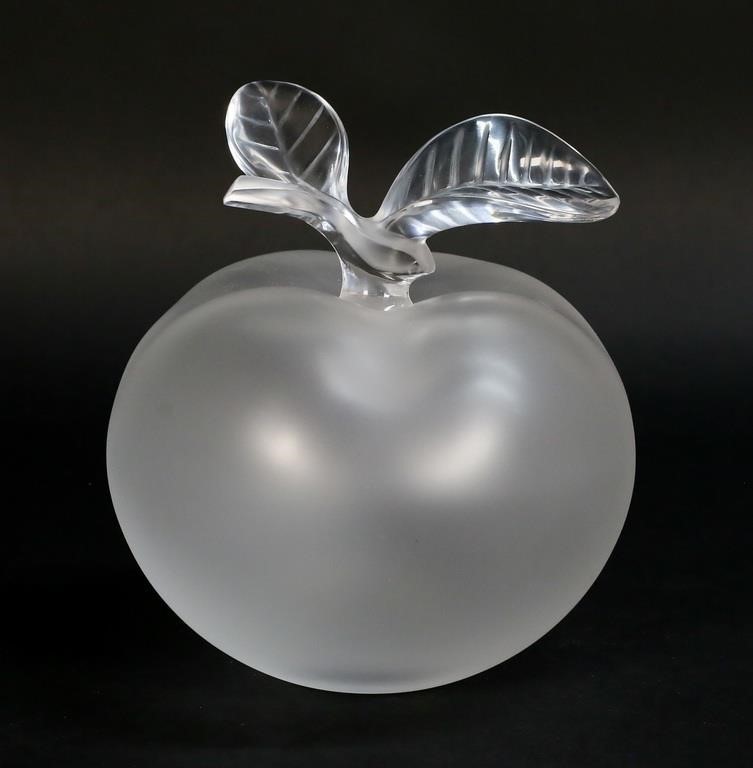 LALIQUE GRANDE POMME APPLE