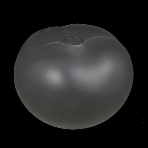 LALIQUE "GRANDE POMME" CRYSTAL