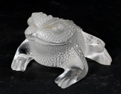LALIQUE GREGOIRE ART GLASS FRO