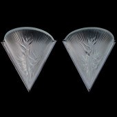 LALIQUE "HELICONIA" CRYSTAL WA