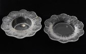 LALIQUE "HONFLEUR" ART GLASS B