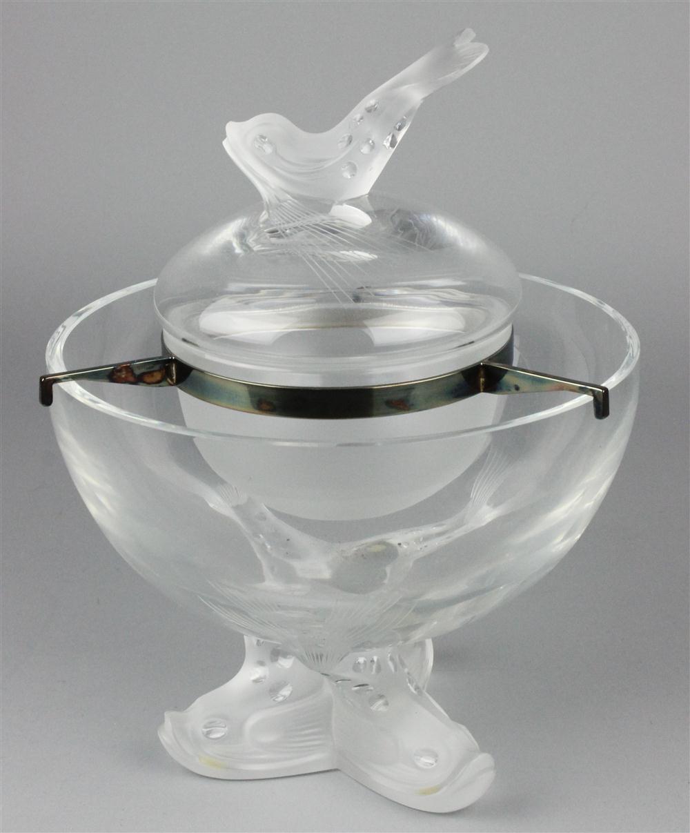 LALIQUE 'IGOR' CAVIAR BOWL